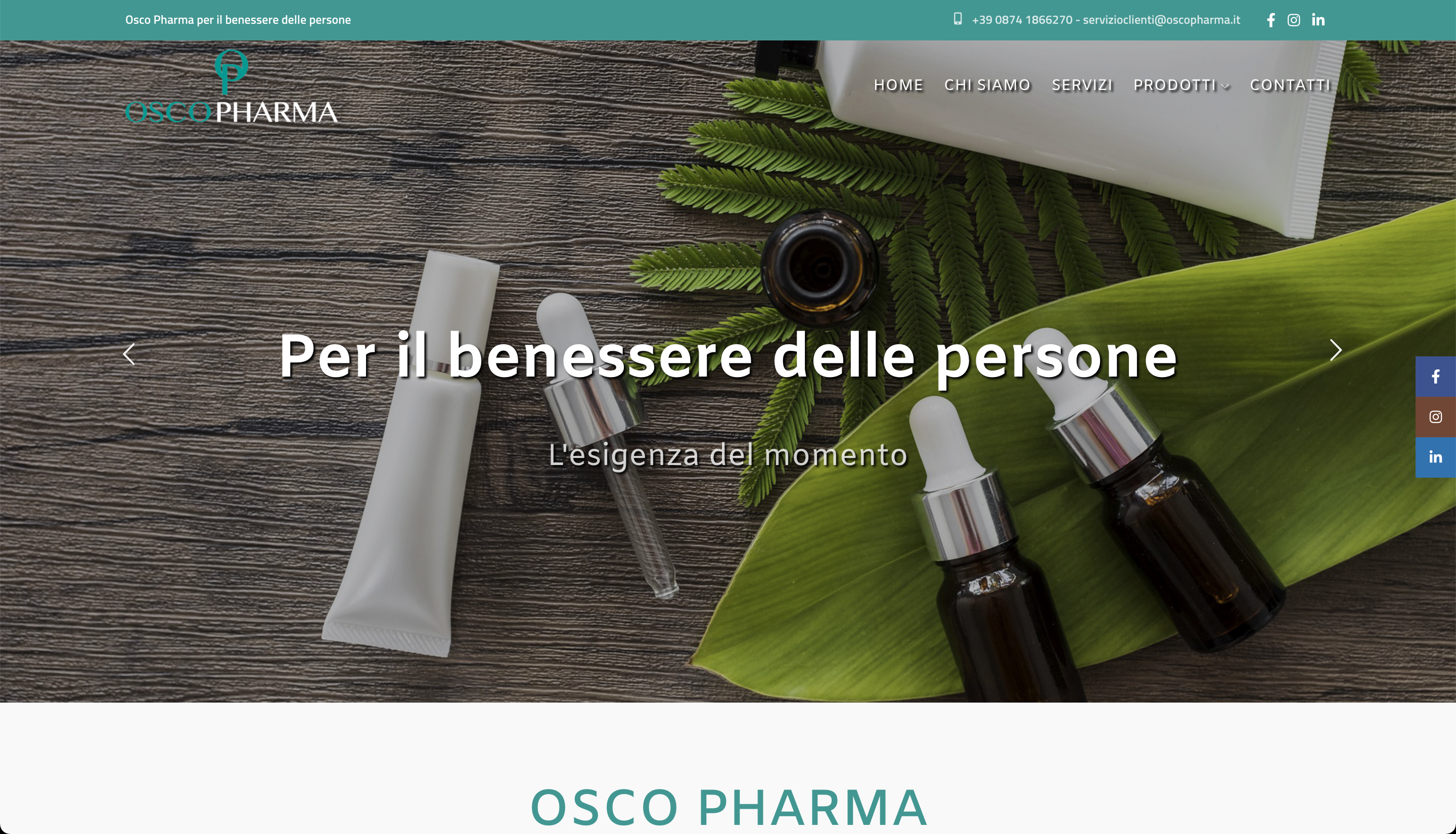 Osco Pharma Website